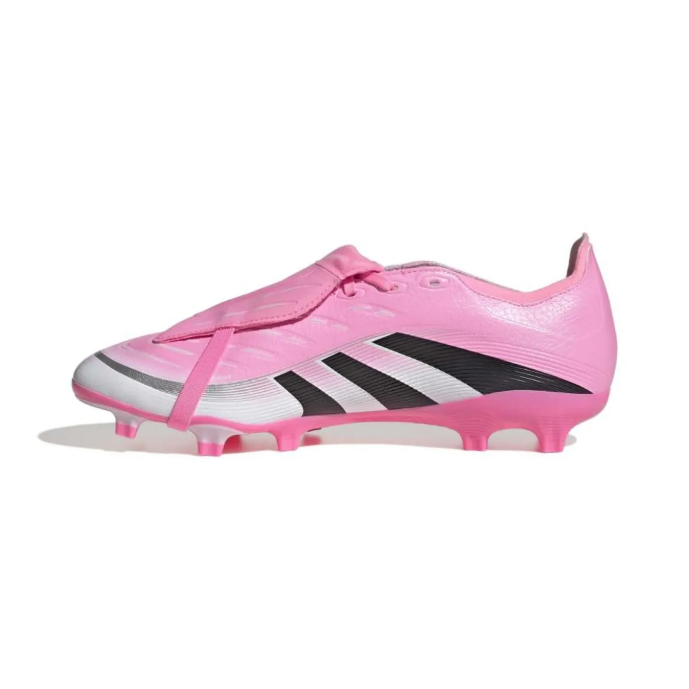adidas Predator League FT Gras / Kunstgras Voetbalschoenen (MG) Roze Zwart Wit