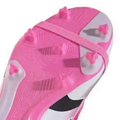 adidas Predator League FT Gras / Kunstgras Voetbalschoenen (MG) Roze Zwart Wit