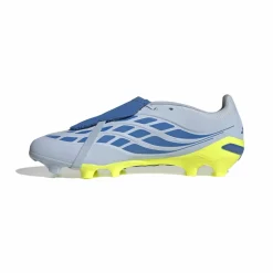 adidas Predator League FT Gras Voetbalschoenen (FG) Lichtblauw Blauw Geel