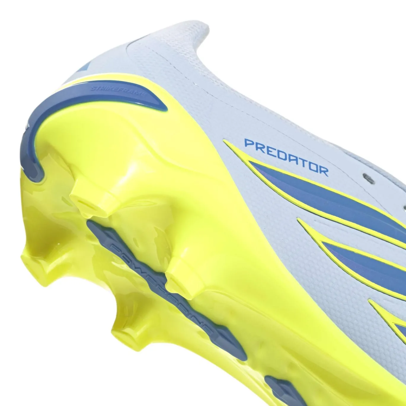 adidas Predator League FT Gras Voetbalschoenen (FG) Lichtblauw Blauw Geel