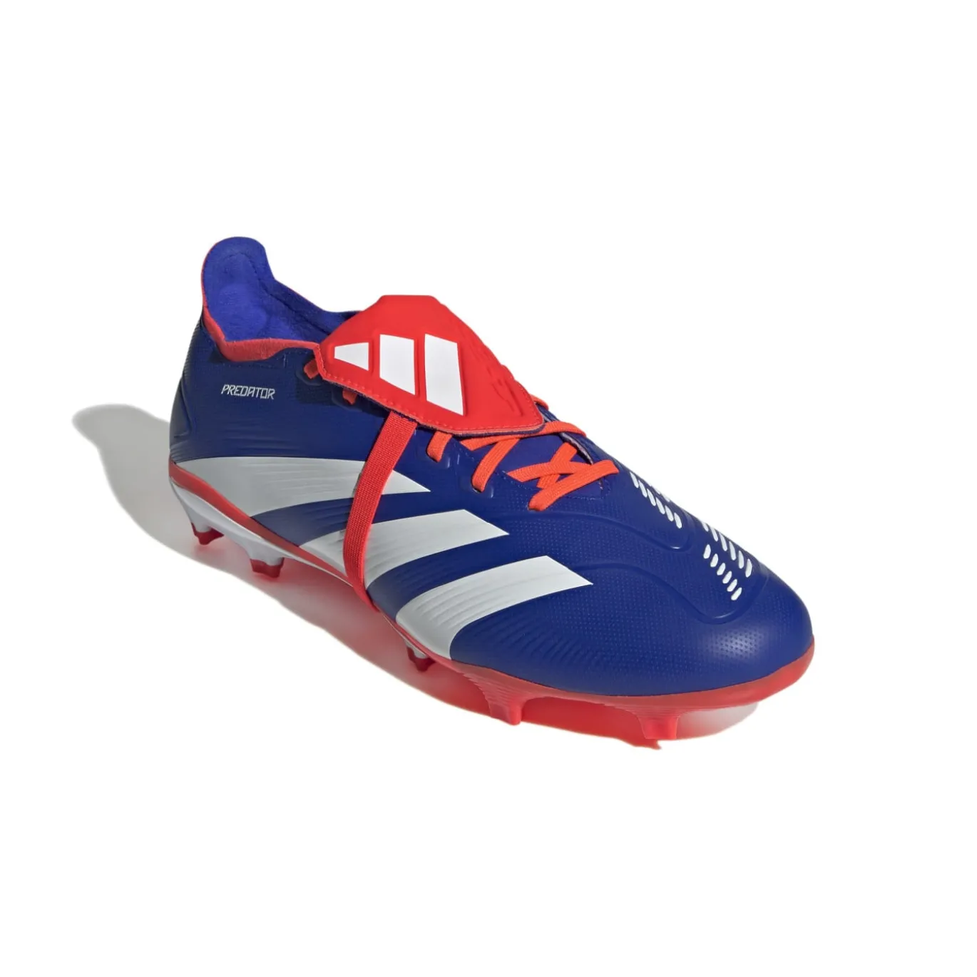 adidas Predator League FT Gras Voetbalschoenen (FG) Blauw Wit Rood