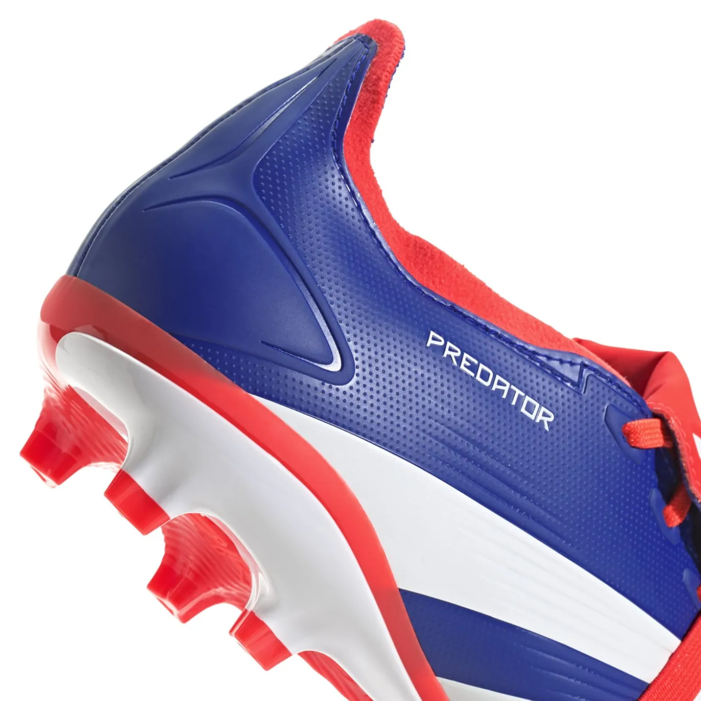 adidas Predator League FT Gras Voetbalschoenen (FG) Blauw Wit Rood
