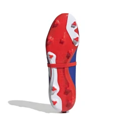 adidas Predator League FT Gras Voetbalschoenen (FG) Blauw Wit Rood