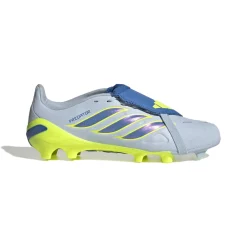 adidas Predator League FT Gras Voetbalschoenen (FG) Kids Lichtblauw Blauw Geel