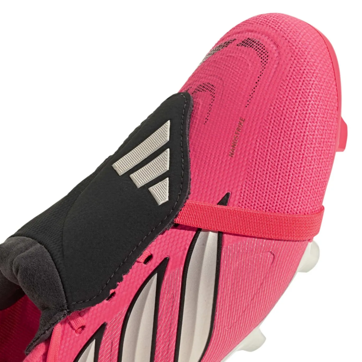adidas Predator League FT Gras Voetbalschoenen (FG) Felroze Zilvergrijs Zwart Goud