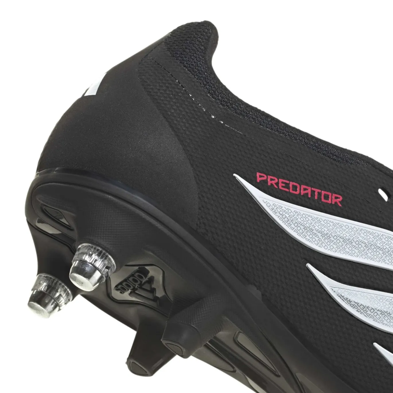 adidas Predator League FT IJzeren-Nop Voetbalschoenen (SG) Zwart Wit Rood