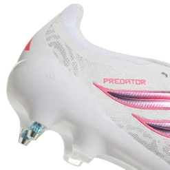adidas Predator League FT IJzeren-Nop Voetbalschoenen (SG) Wit Zwart Roze