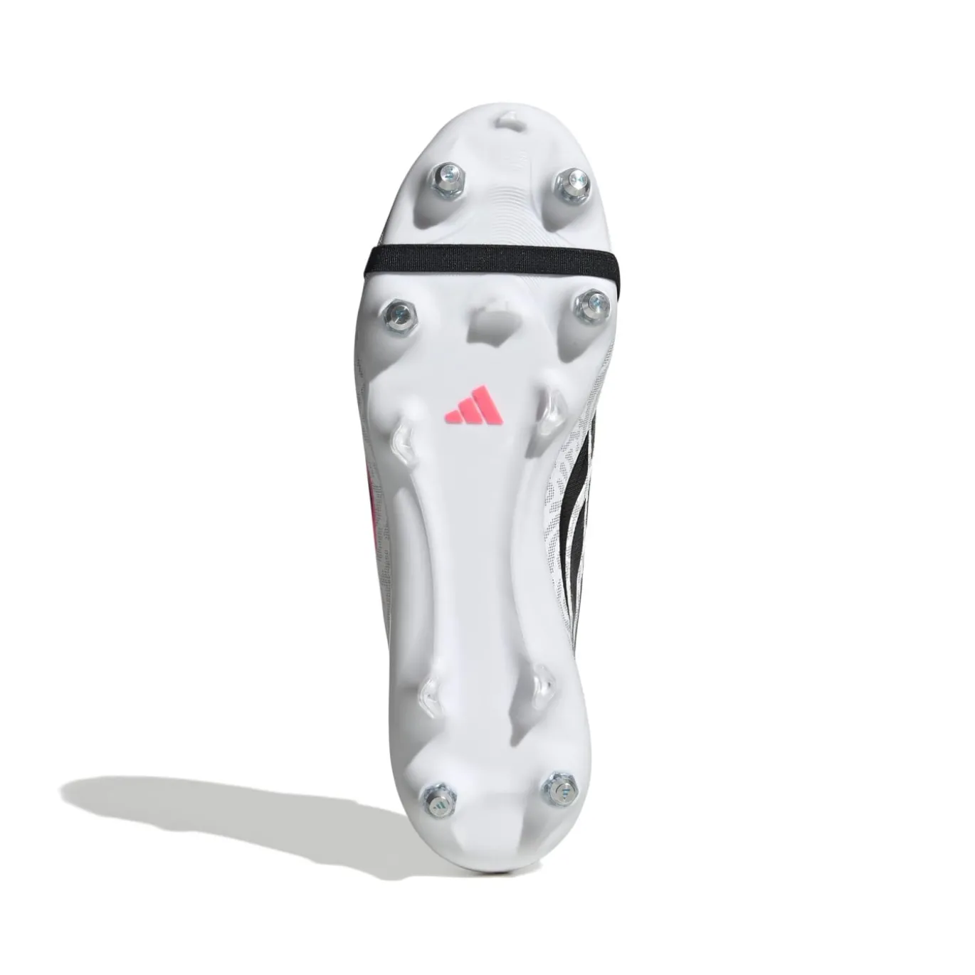adidas Predator League FT IJzeren-Nop Voetbalschoenen (SG) Wit Zwart Roze
