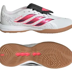 adidas Predator League FT Zaalvoetbalschoenen (IN) Kids Wit Zwart Roze
