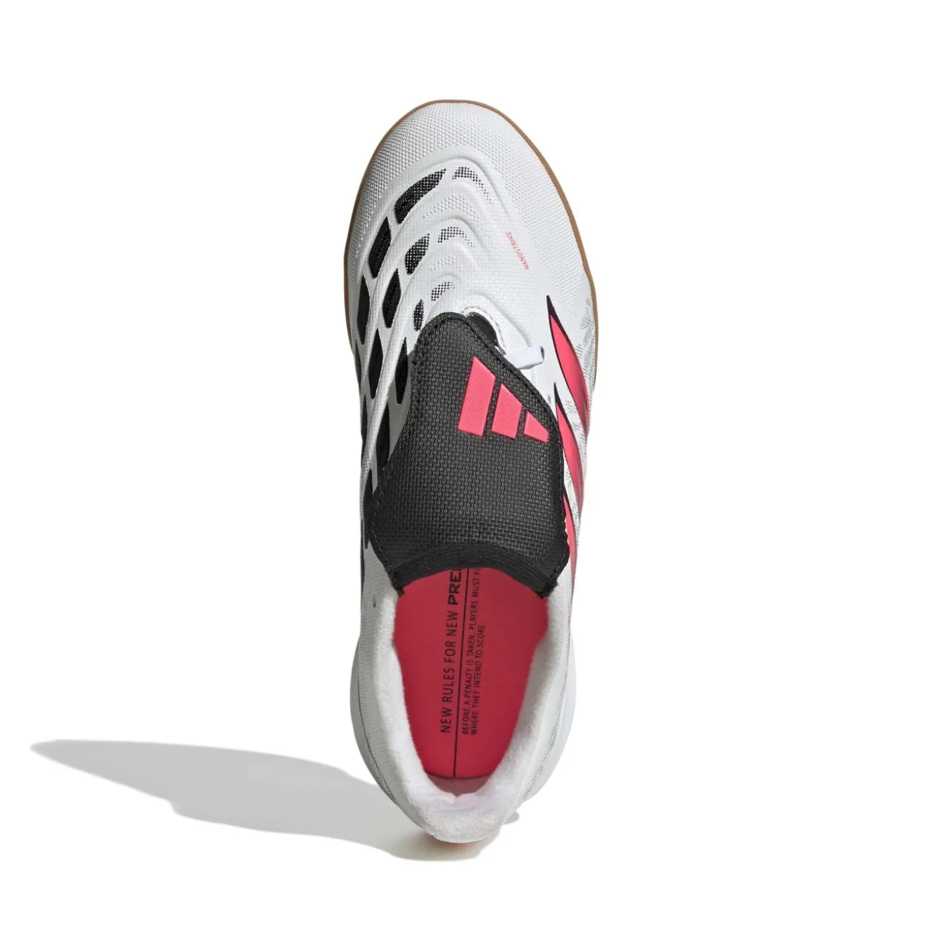 adidas Predator League FT Zaalvoetbalschoenen (IN) Kids Wit Zwart Roze