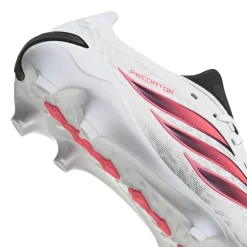 adidas Predator League Gras Voetbalschoenen (FG) Wit Zwart Roze