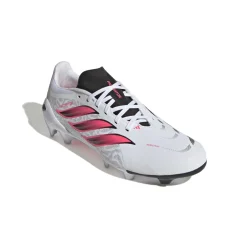 adidas Predator League Gras Voetbalschoenen (FG) Wit Zwart Roze