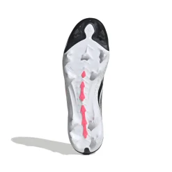 adidas Predator League Veterloze Gras Voetbalschoenen (FG) Wit Zwart Roze