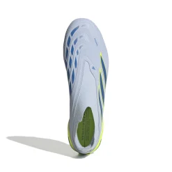 adidas Predator League Veterloze Gras Voetbalschoenen (FG) Lichtblauw Blauw Geel