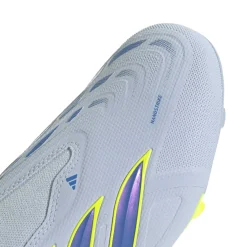 adidas Predator League Veterloze Gras Voetbalschoenen (FG) Lichtblauw Blauw Geel