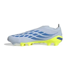 adidas Predator League Veterloze Gras Voetbalschoenen (FG) Lichtblauw Blauw Geel
