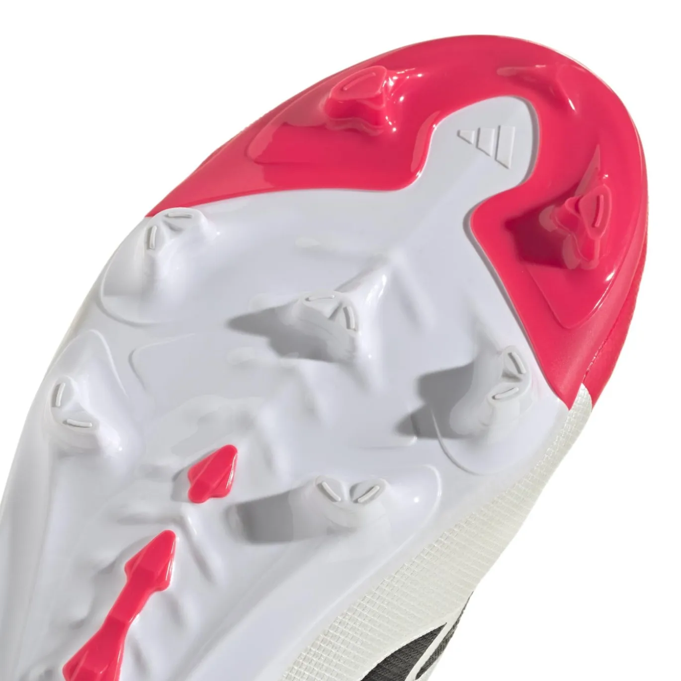 adidas Predator League Veterloze Gras Voetbalschoenen (FG) Kids Rood Wit Zwart