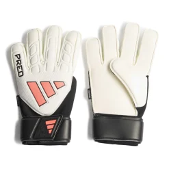 adidas Predator Match Fingersave Keepershandschoenen Wit Zwart Roze