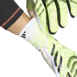 adidas Predator Pro Fingersave Keepershandschoenen Neongeel Wit Zwart