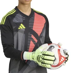 adidas Predator Pro Fingersave Keepershandschoenen Neongeel Wit Zwart