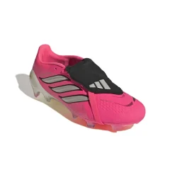 adidas Predator Pro FT Gras Voetbalschoenen (FG) Felroze Zilvergrijs Zwart Goud