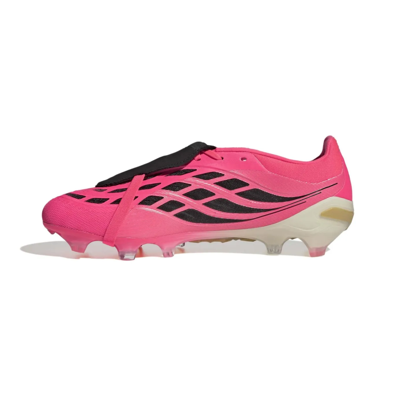 adidas Predator Pro FT Gras Voetbalschoenen (FG) Felroze Zilvergrijs Zwart Goud