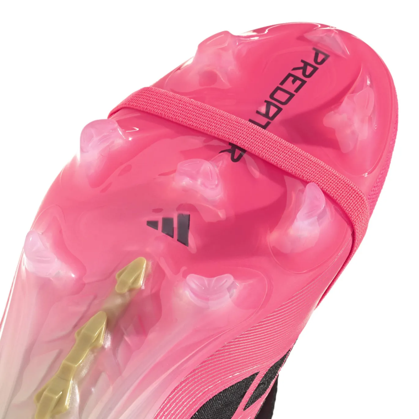 adidas Predator Pro FT Gras Voetbalschoenen (FG) Felroze Zilvergrijs Zwart Goud