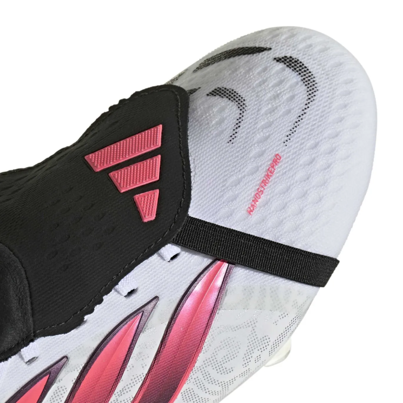 adidas Predator Pro FT Gras Voetbalschoenen (FG) Wit Zwart Roze