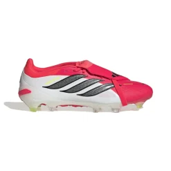 adidas Predator Pro FT Gras Voetbalschoenen (FG) Rood Wit Zwart