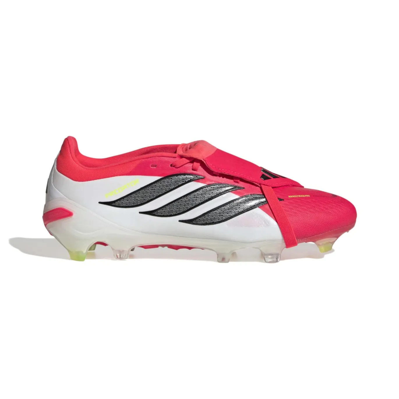 adidas Predator Pro FT Gras Voetbalschoenen (FG) Rood Wit Zwart
