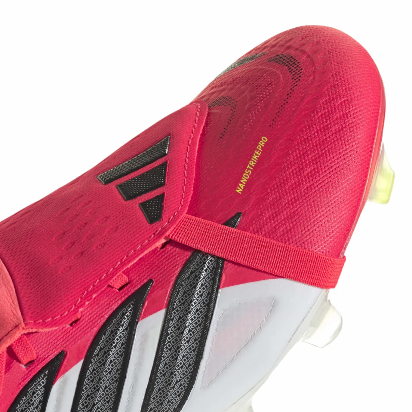 adidas Predator Pro FT Gras Voetbalschoenen (FG) Rood Wit Zwart