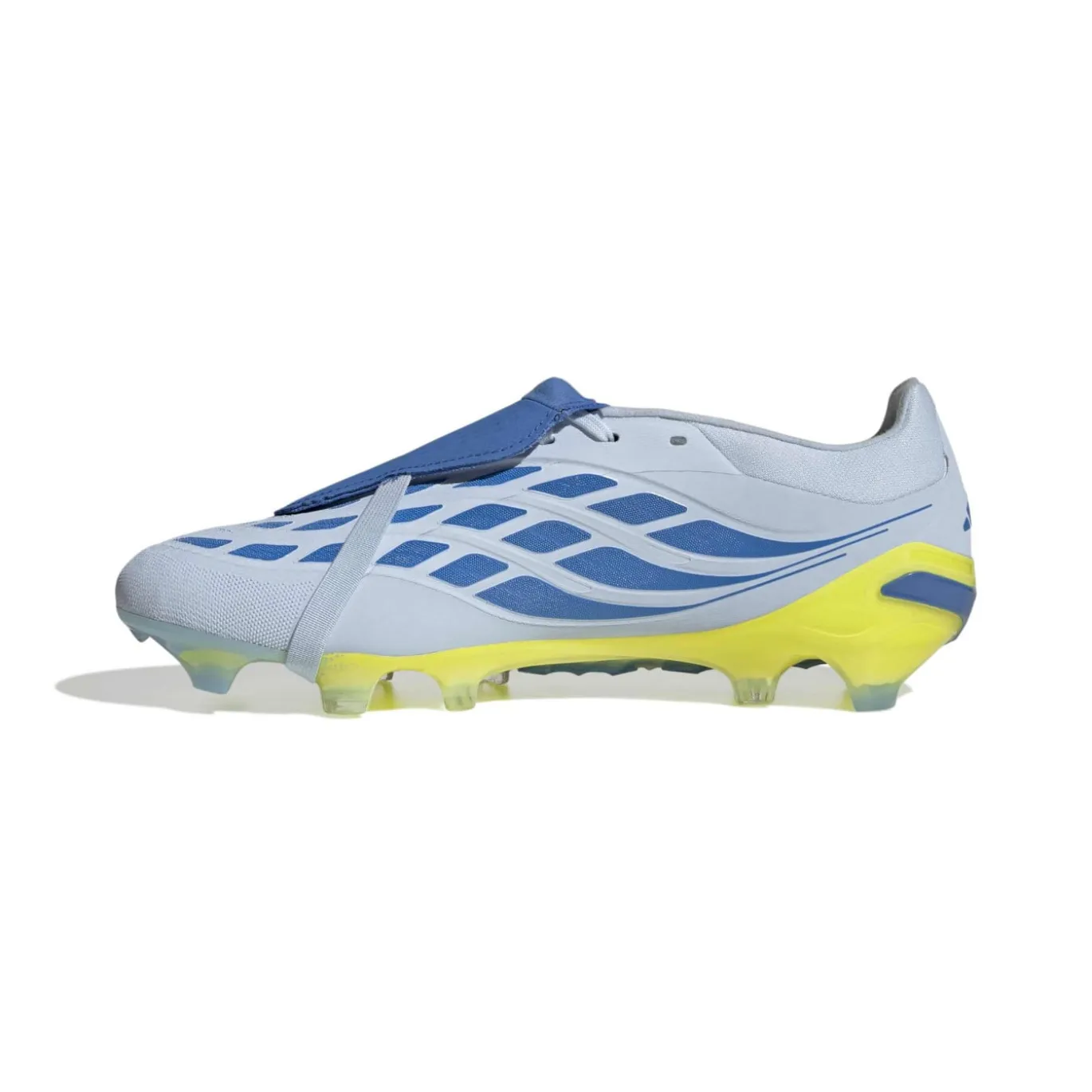 adidas Predator Pro FT Gras Voetbalschoenen (FG) Lichtblauw Blauw Geel