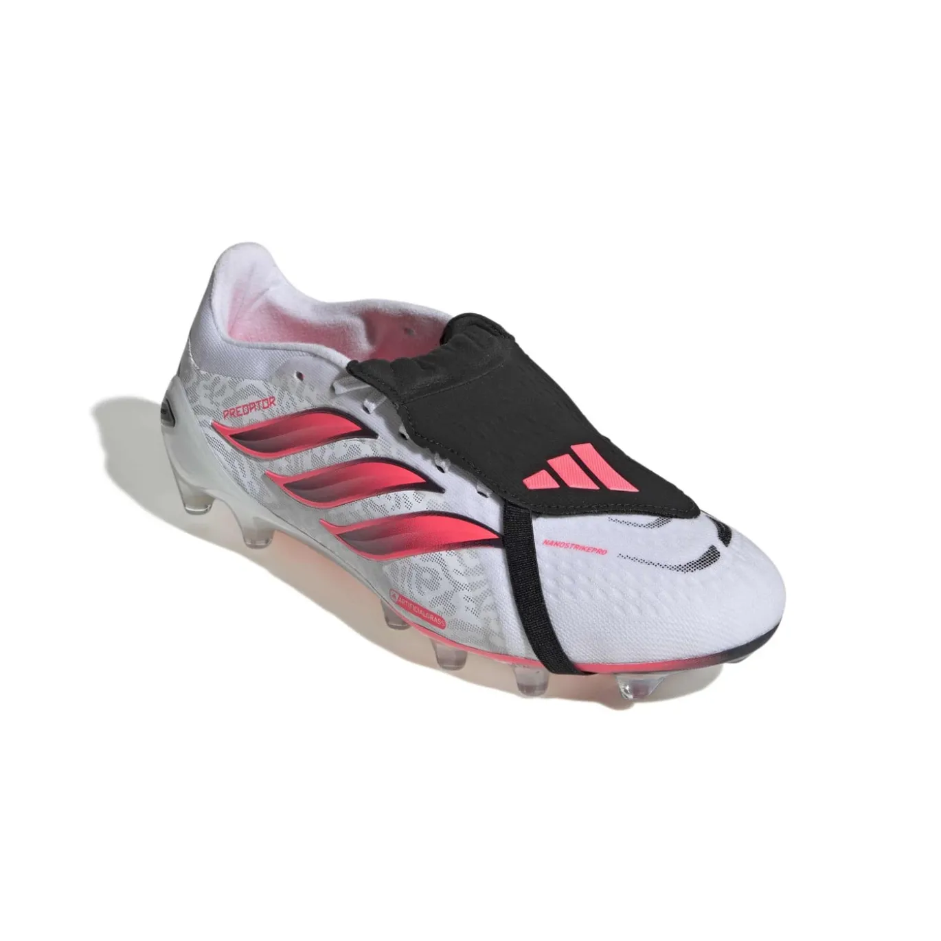 adidas Predator Pro FT Kunstgras Voetbalschoenen (AG) Wit Zwart Roze