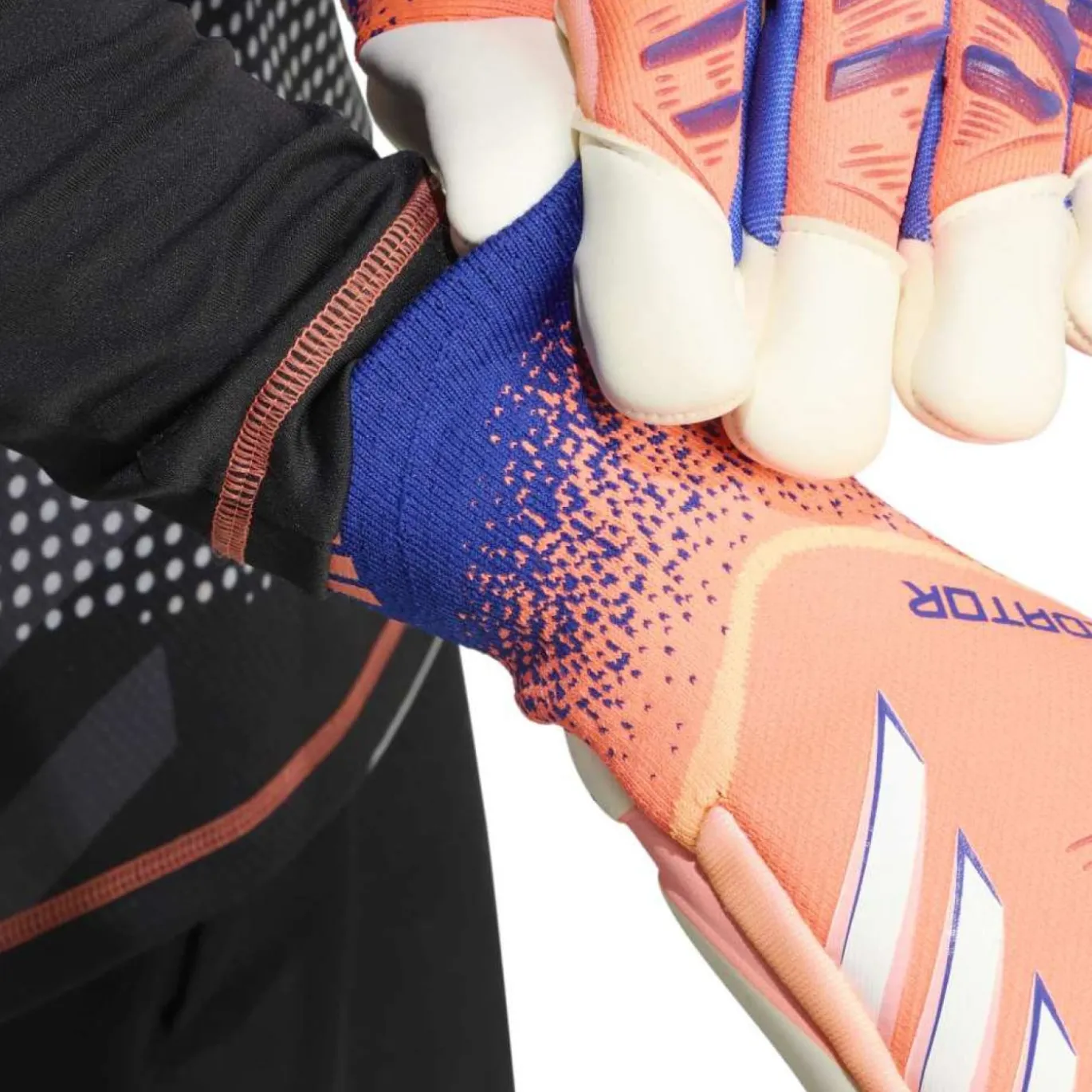 adidas Predator Pro Hybrid Keepershandschoenen Oranje Wit Blauw