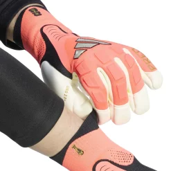 adidas Predator Pro Hybrid Keepershandschoenen Felroze Zilvergrijs Zwart Goud