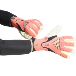 adidas Predator Pro HYP Keepershandschoenen Felroze Zilvergrijs Zwart Goud