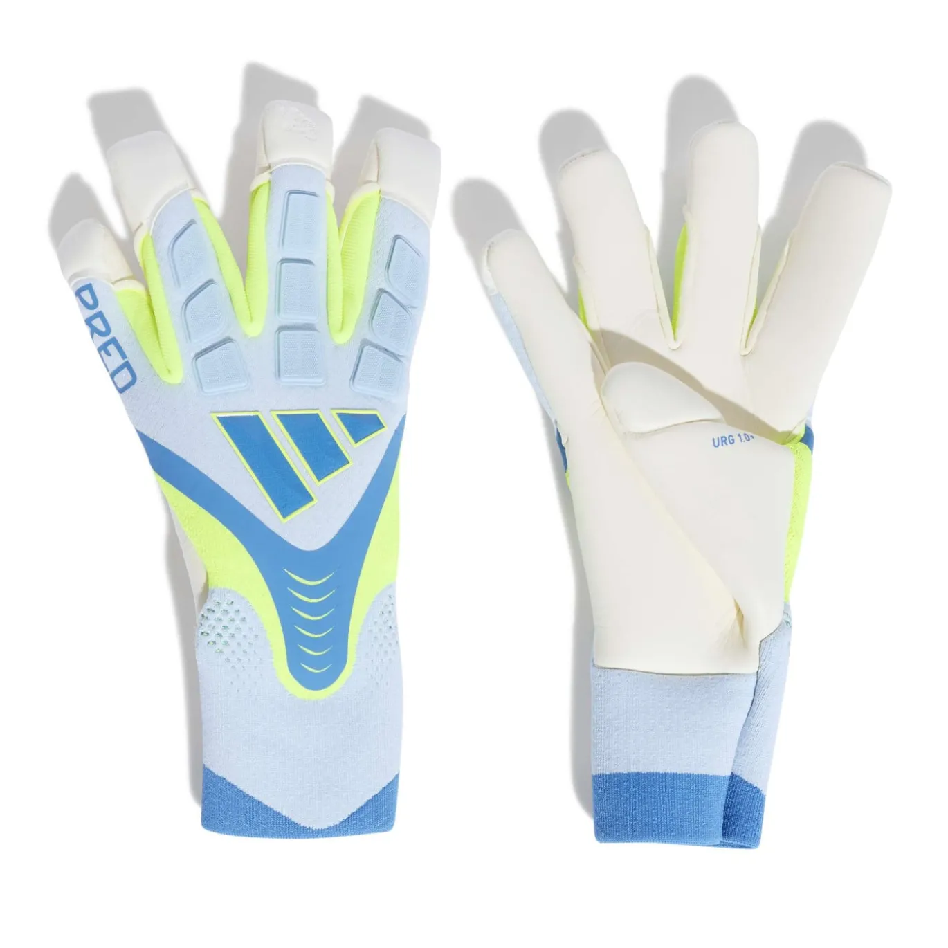 adidas Predator Pro Hyp Keepershandschoenen Lichtblauw Blauw Neongeel