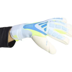 adidas Predator Pro Hys keepershandschoenen Lichtblauw Blauw Neongeel