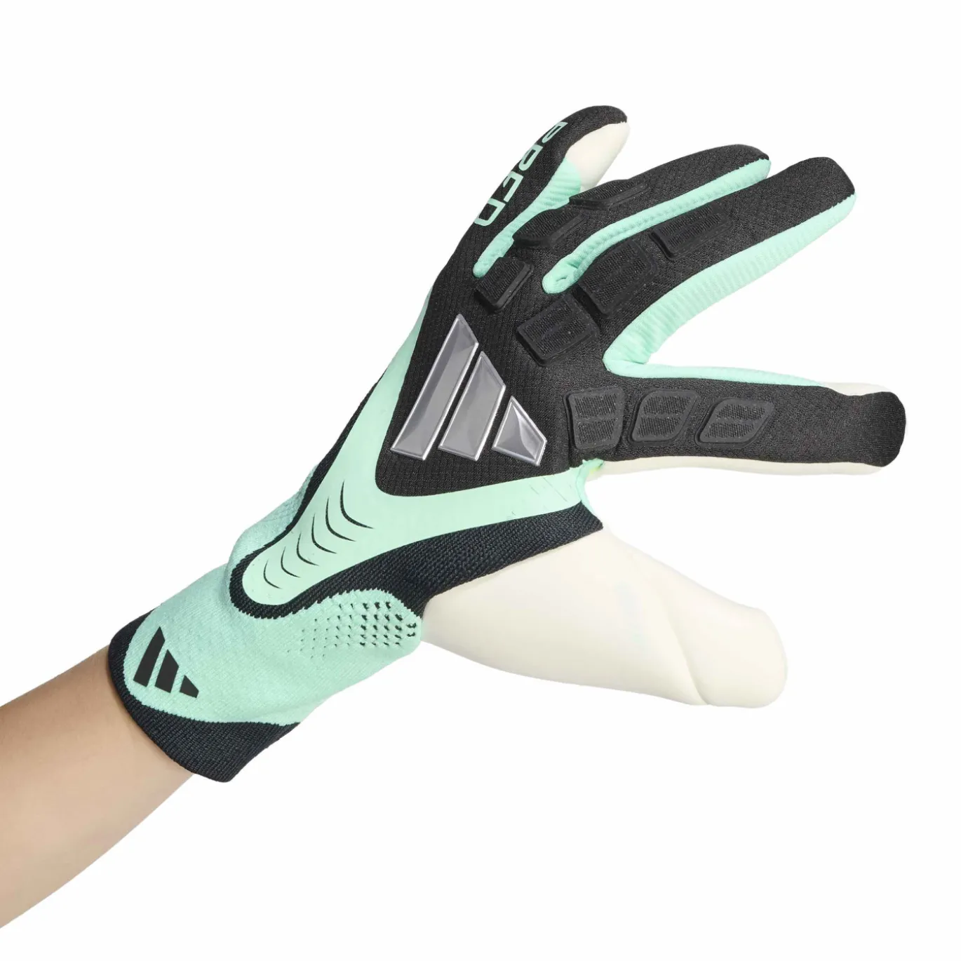 adidas Predator Pro Keepershandschoenen Zwart Mintgroen Zilver