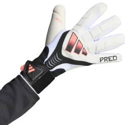 adidas Predator Pro Strap Keepershandschoenen Wit Zwart Roze