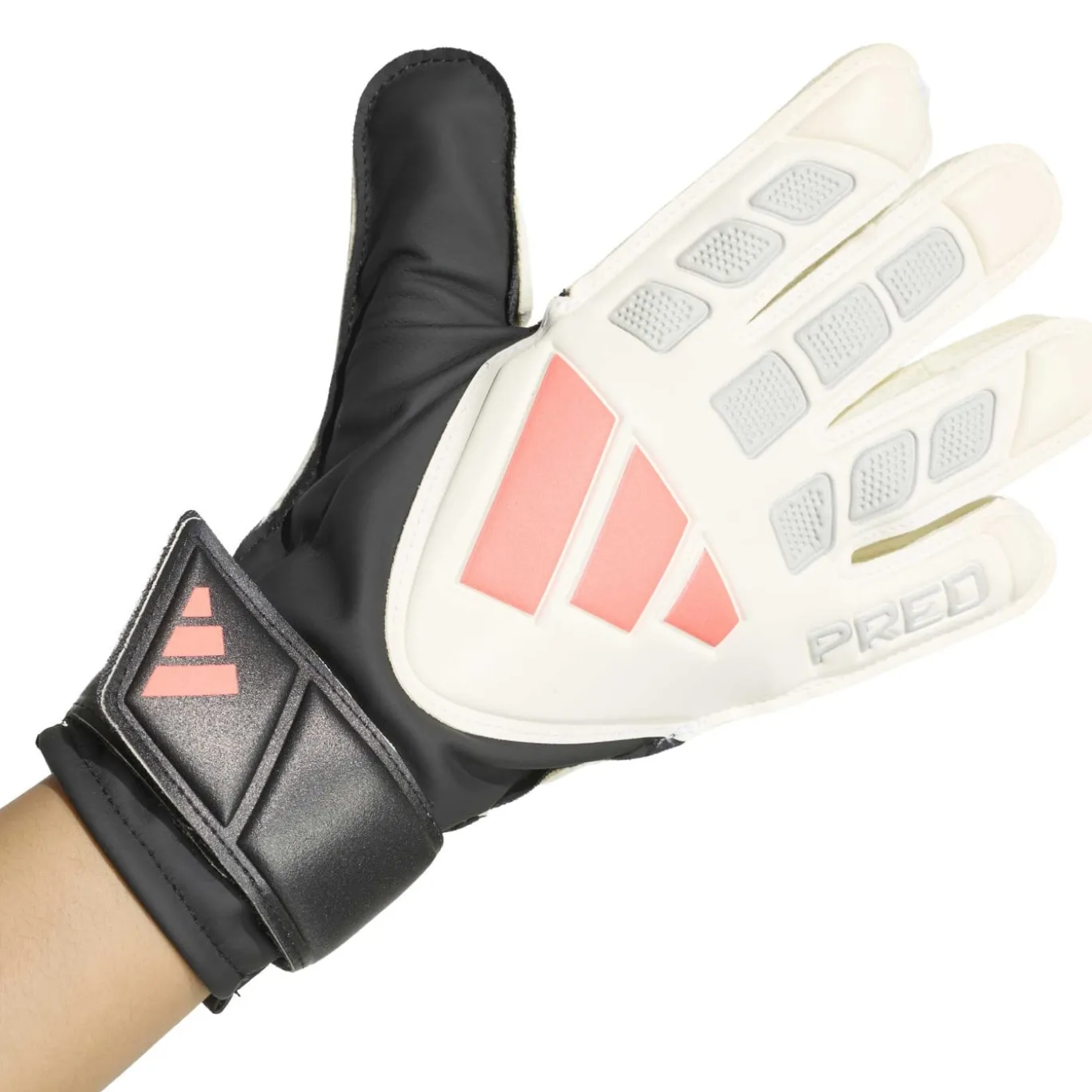 adidas Predator Training Keepershandschoenen Kids Wit Zwart Roze