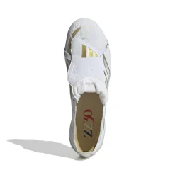 adidas Predator Zidane Elite FT Gras Voetbalschoenen (FG) Wit Goud