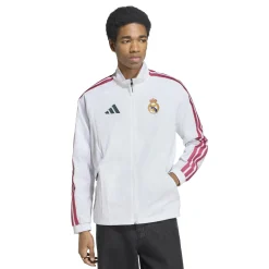 adidas Real Madrid Anthem Trainingsjack 2026-2027 Wit Paars Zwart