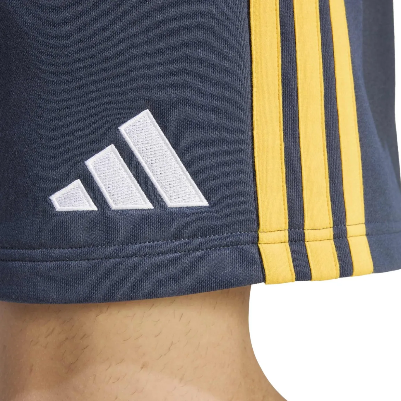adidas Real Madrid DNA Broekje 2026-2027 Donkerblauw Wit Oranje