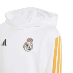 adidas Real Madrid DNA Hoodie 2026-2027 Kids Wit Oranje Donkerblauw