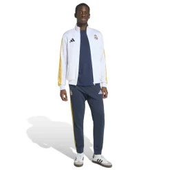 adidas Real Madrid DNA Trainingsjack 2026-2027 Wit Oranje Zwart