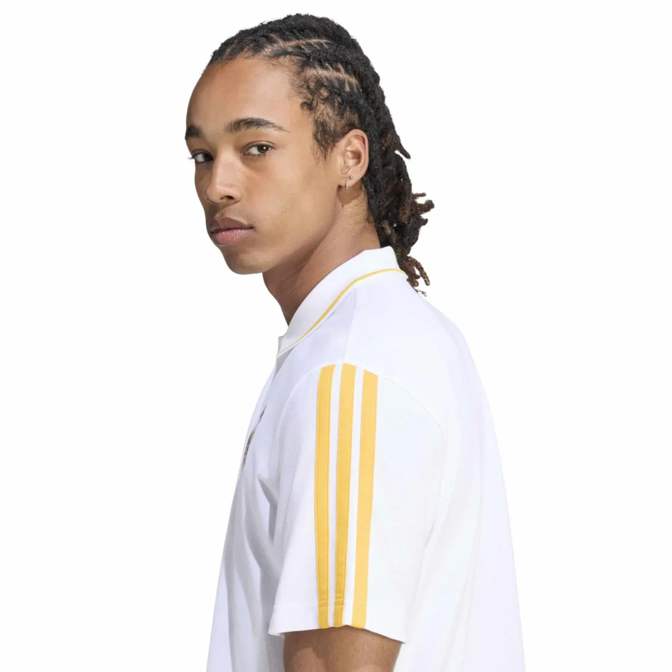adidas Real Madrid DNA Zomerset 2026-2027 Wit Oranje Donkerblauw