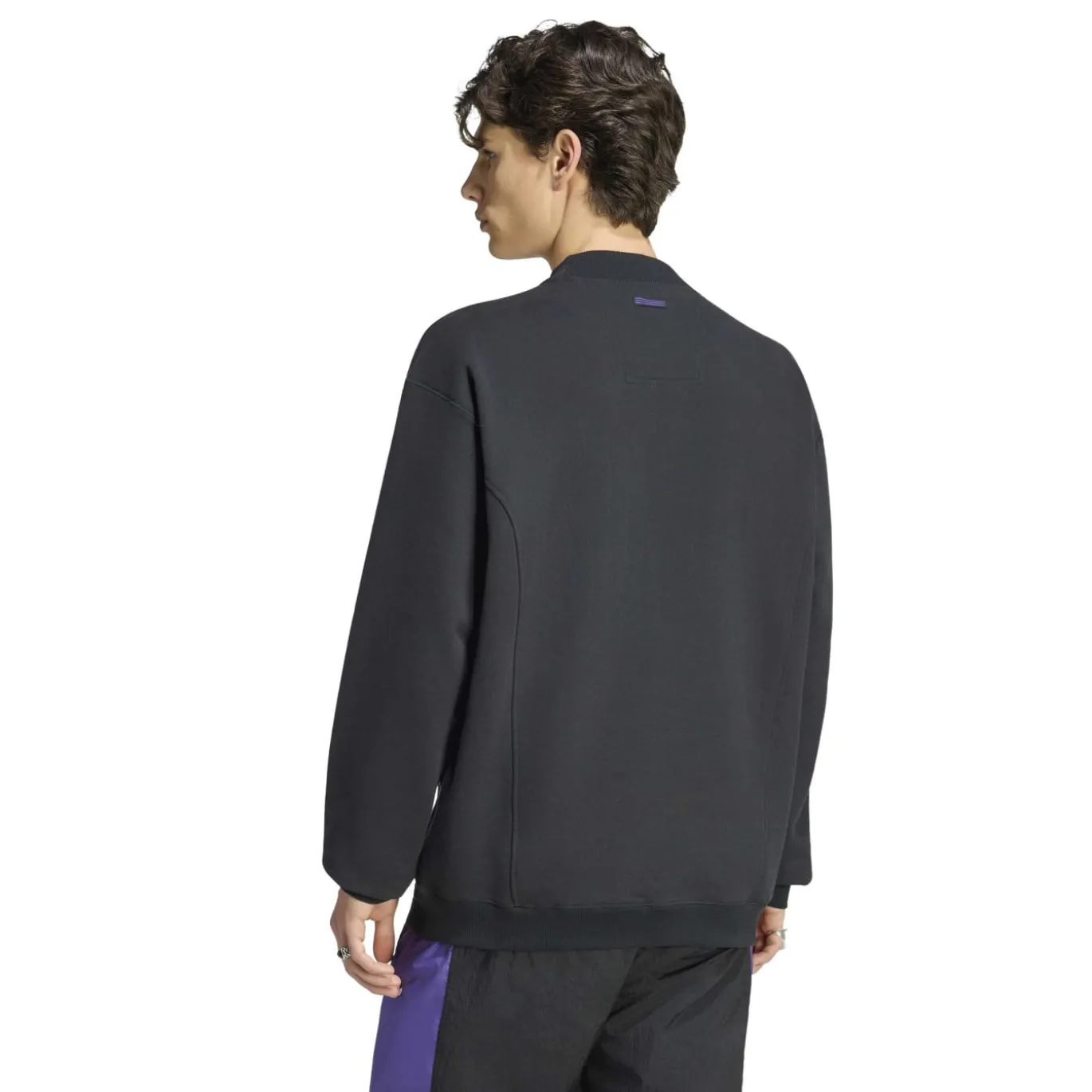 adidas Real Madrid EQT Crew Sweater Zwart Wit Paars