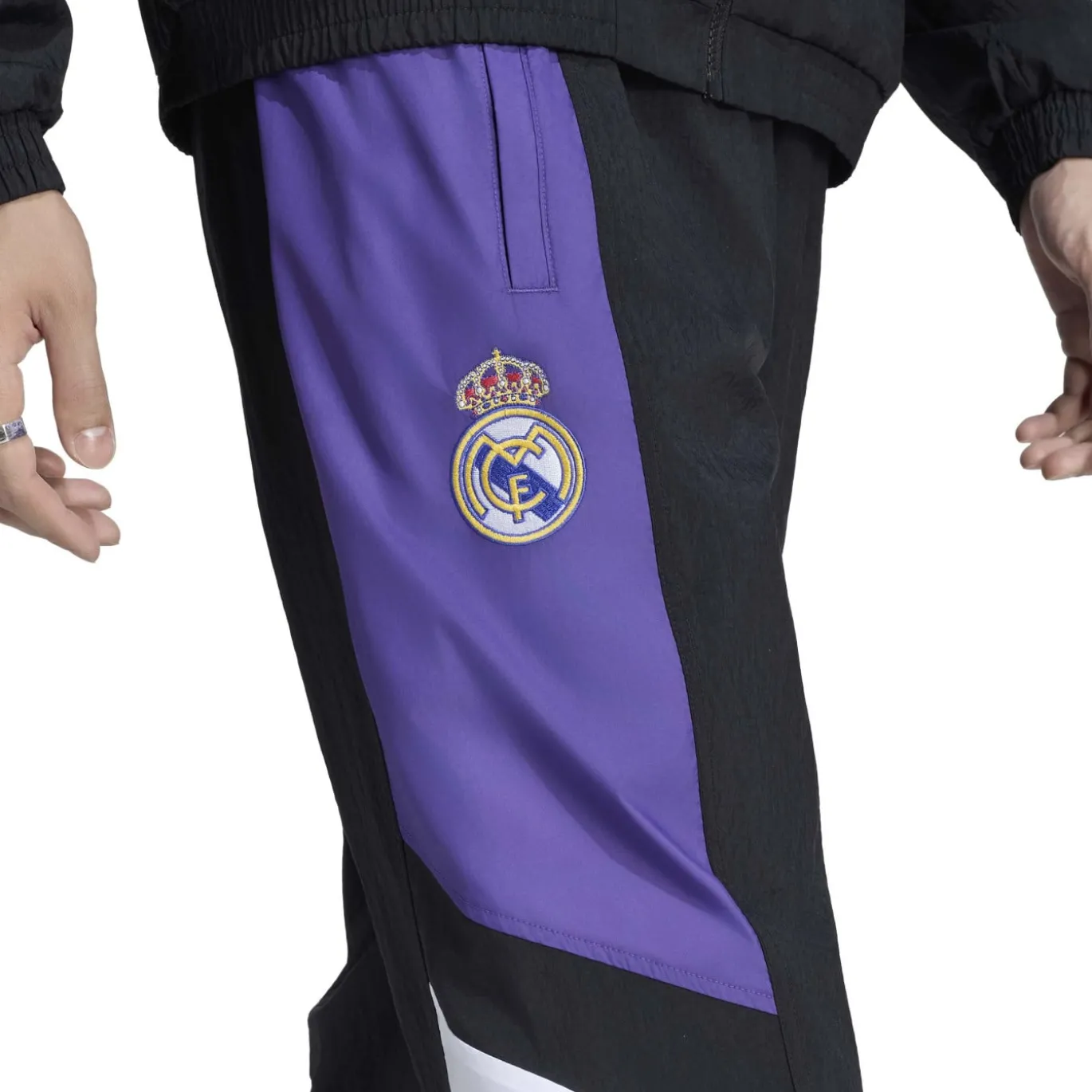 adidas Real Madrid EQT Trainingspak Zwart Paars Wit