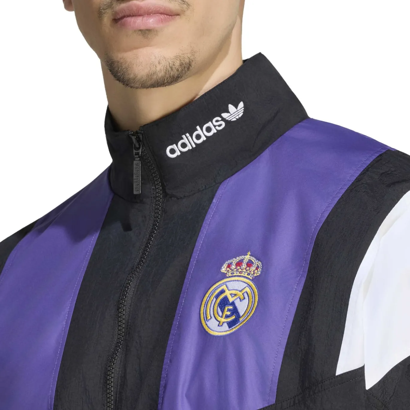 adidas Real Madrid EQT Trainingspak Zwart Paars Wit